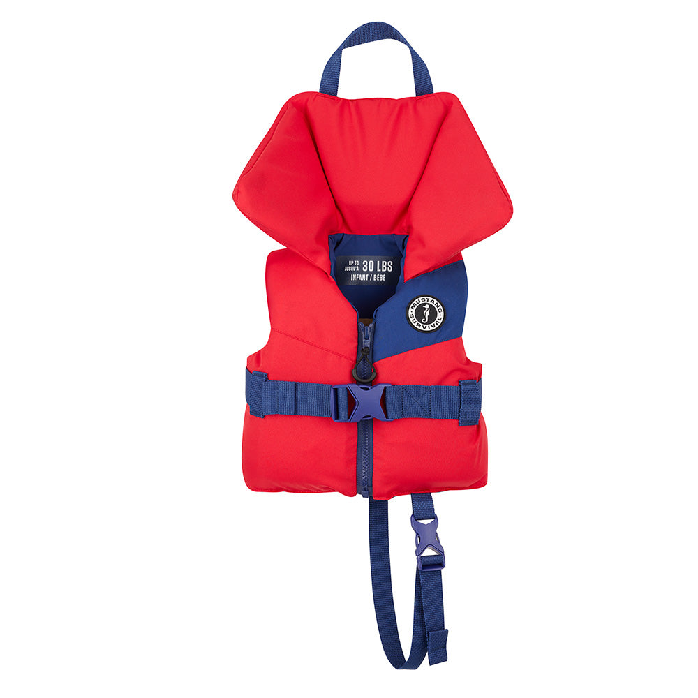 Mustang Survival Mustang Lil' Legends Infant Foam Vest - Red/Navy - Boatyard Malaysia