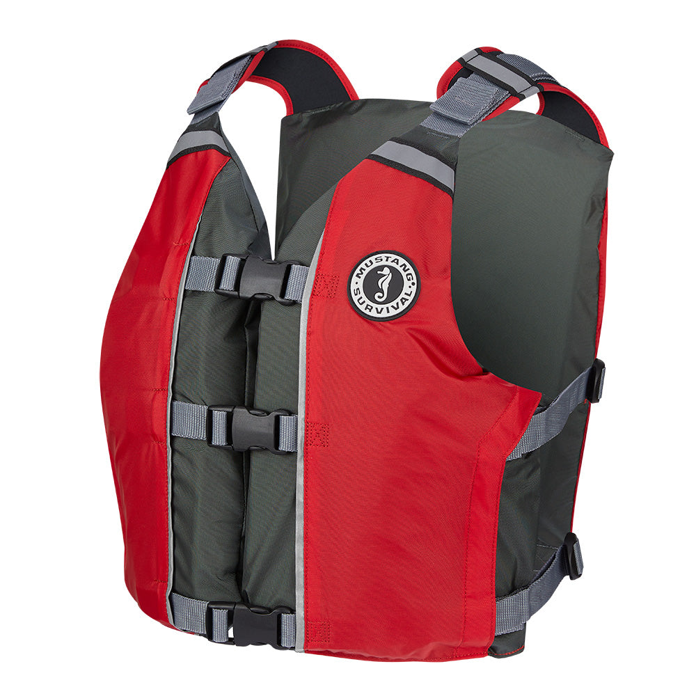 Mustang Survival Mustang APF Foam Vest - Universal - Red/Grey - Boatyard Malaysia