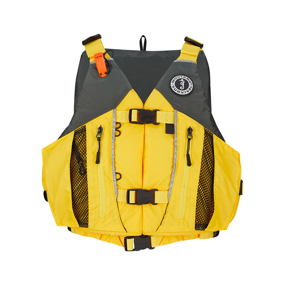 Mustang Survival Mustang Solaris Foam Life Vest - XL/XXL - Yellow/Grey - Boatyard Malaysia