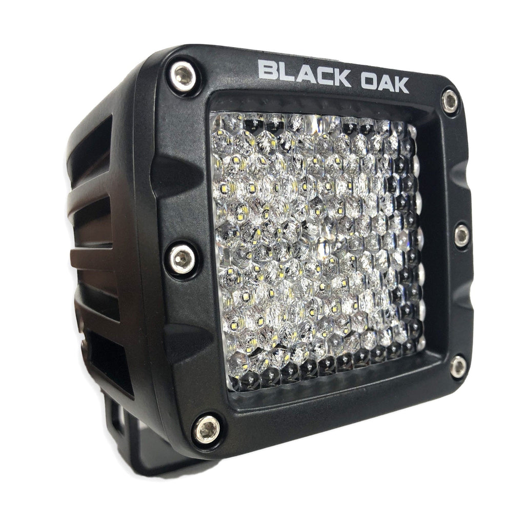 Black Oak 2" Diffused Pod 10W Cree Black boatyardmalaysia