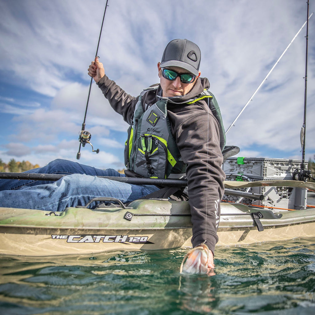 Onyx Outdoor Onyx Airspan Angler Life Jacket - XS/Sm - Green - Boatyard Malaysia