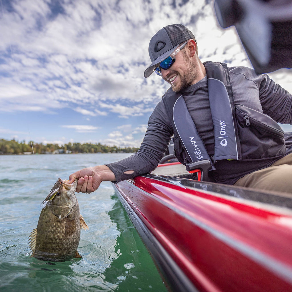 Onyx Outdoor Onyx A/M-24 Deluxe Auto/Manual Inflatable Pfd - Boatyard Malaysia