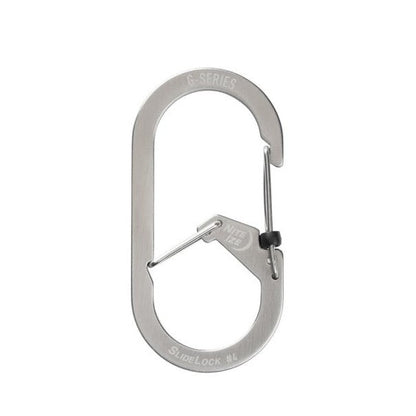 NITE IZE G-SERIES SLIDELOCK #4 DUAL CHAMBER CARABINER STAINLESS GSL4-11-R6 boatyardmalaysia