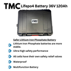 LIFEPO 4 Lithium Ion Battery 120 AH 36V boatyardmalaysia