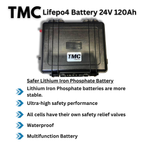 LIFEPO 4 Lithium Ion Battery 120 AH 24V boatyardmalaysia
