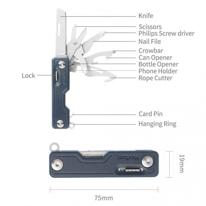 NE20096 Multi-functional Knife Black boatyardmalaysia