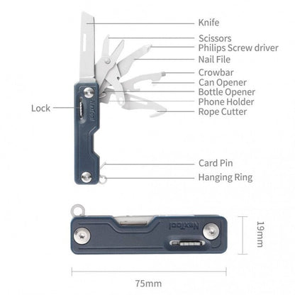 NE20099 Multi-functional Knife Blue boatyardmalaysia