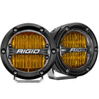 Rigid Industries 360-Series 4" LED SAE Fog Beam - Yellow - Set of 2 - Boatyard Malaysia