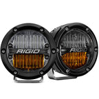 Rigid Industries 360-Series 4" LED SAE Fog Beam - Yellow/White - Set of 2 - Boatyard Malaysia