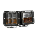 Rigid Industries D-Series LED SAE Fog Beam - Yellow/White - Set of 2 - Boatyard Malaysia
