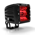 Black Oak 2" Predator Red Led Pod Light boatyardmalaysia