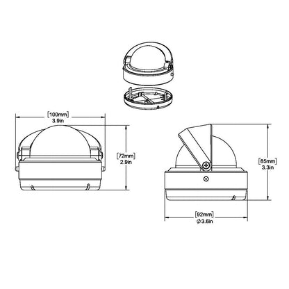 Ritchie S-53 Explorer Compass - Surface Mount