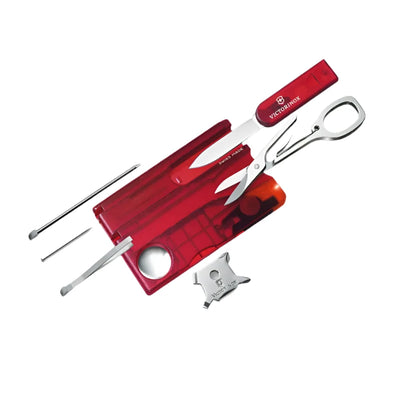 VICTORINOX SWISSCARD LITE RUBY RED 0.7300.T boatyardmalaysia