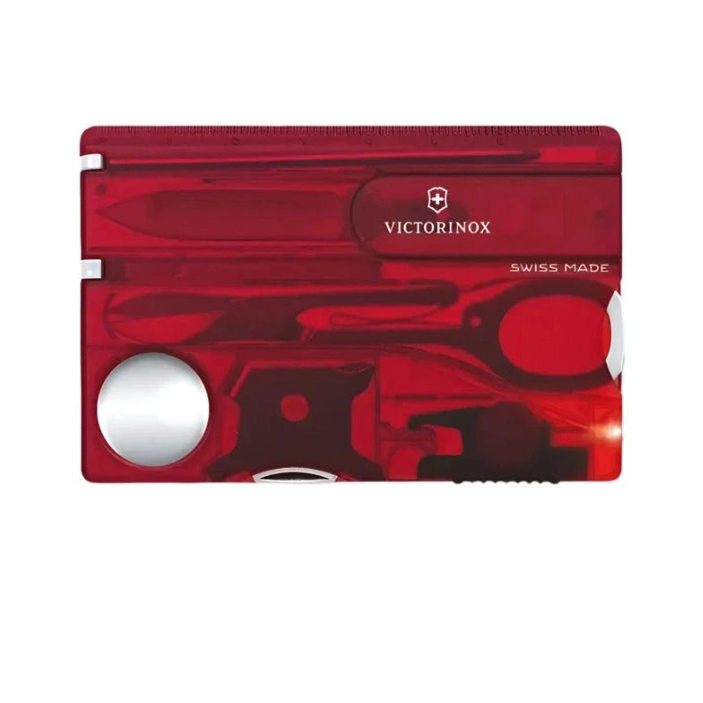 VICTORINOX SWISSCARD LITE RUBY RED 0.7300.T boatyardmalaysia