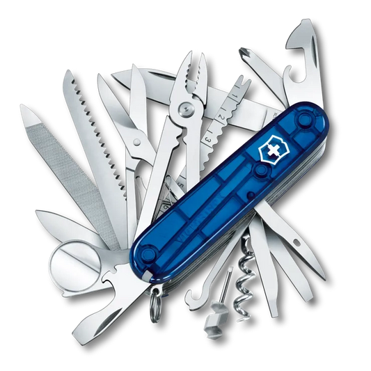 VICTORINOX SWISS CHAMP TRANS BLUE 1.6795.T2 boatyardmalaysia