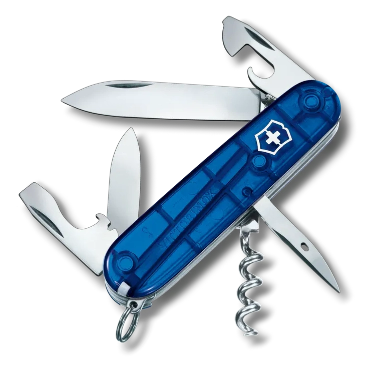 VICTORINOX SPARTAN BLUE TRANS 1.3603.T2B1 boatyardmalaysia