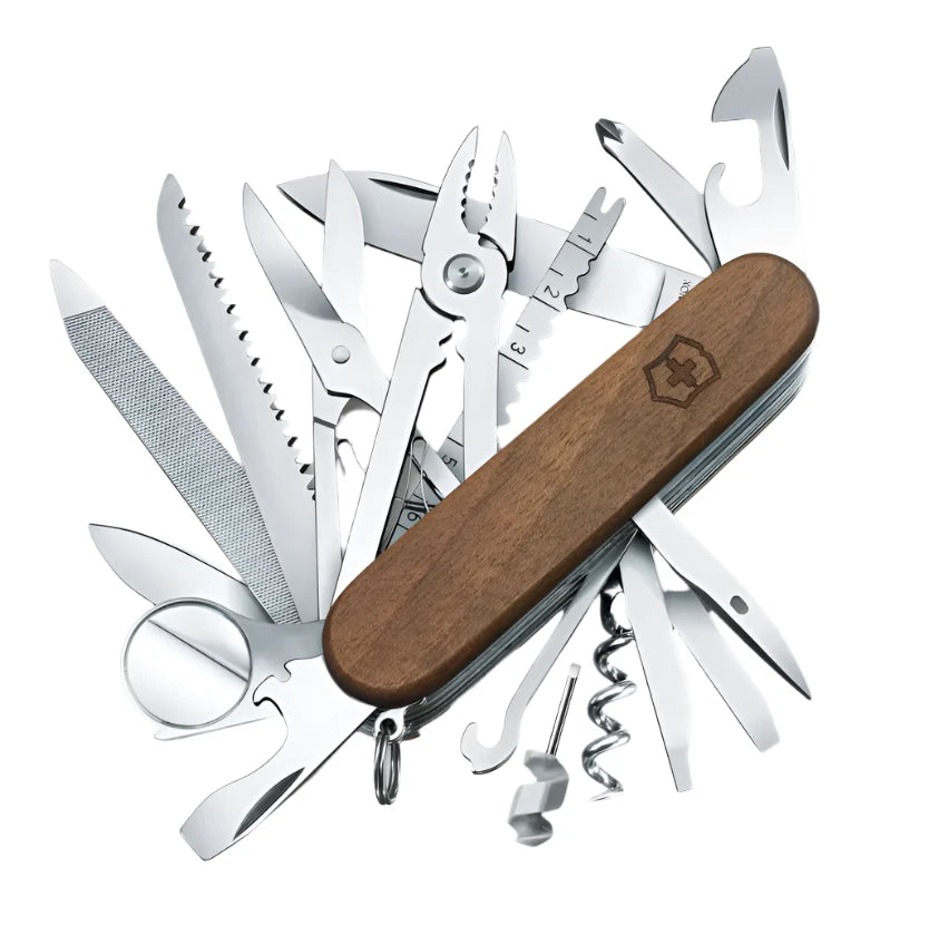 VICTORINOX SWISS CHAMP WOOD 1.6791.63 boatyardmalaysia