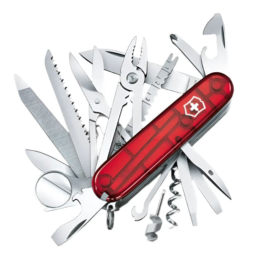 VICTORINOX SWISS CHAMP TRANS RED 1.6795.T boatyardmalaysia