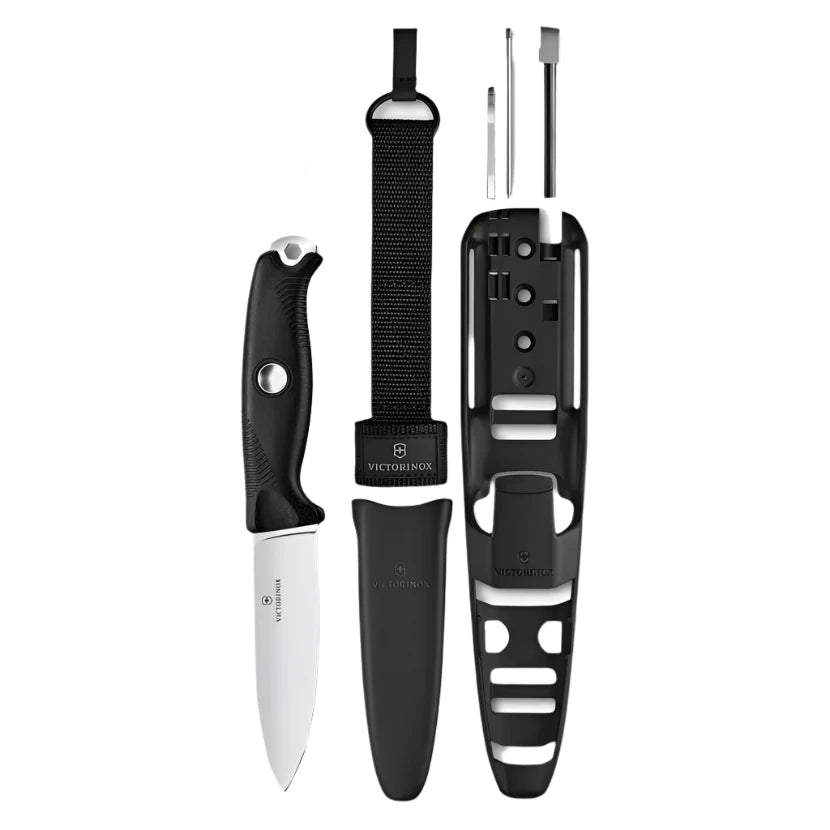 VICTORINOX VENTURE PRO BLACK KNIFE SET 3.0903.3F boatyardmalaysia