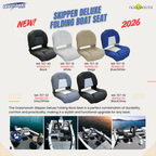 Oceansouth SKIPPER DELUXE FOLDING BOAT SEAT - Boatyard Malaysia