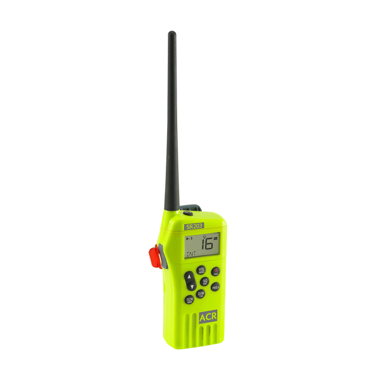 ACR 2828 SR203 GMDSS Survival Radio With Replaceable Lithium boatyardmalaysia