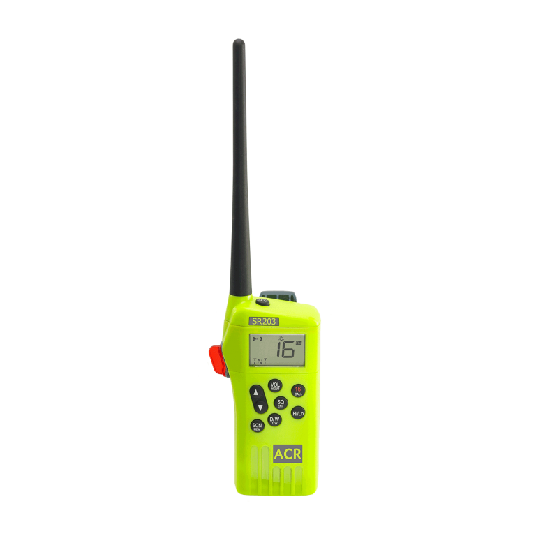 ACR 2828 SR203 GMDSS Survival Radio With Replaceable Lithium boatyardmalaysia