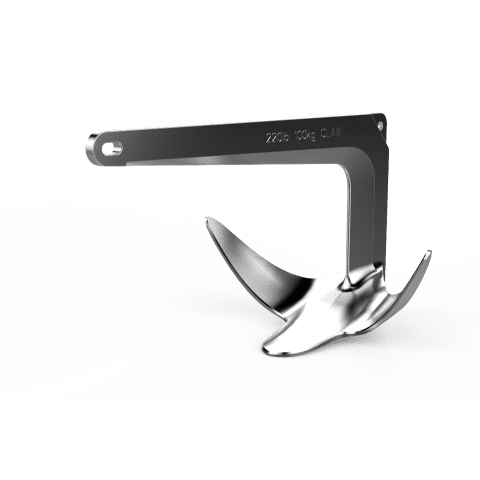 10kg/22lb Claw Anchor Stainless Steel boatyardmalaysia