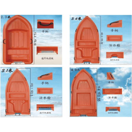 Pelangi Inflatable boat/Lifeboat/Rowing boat - Boatyard Malaysia