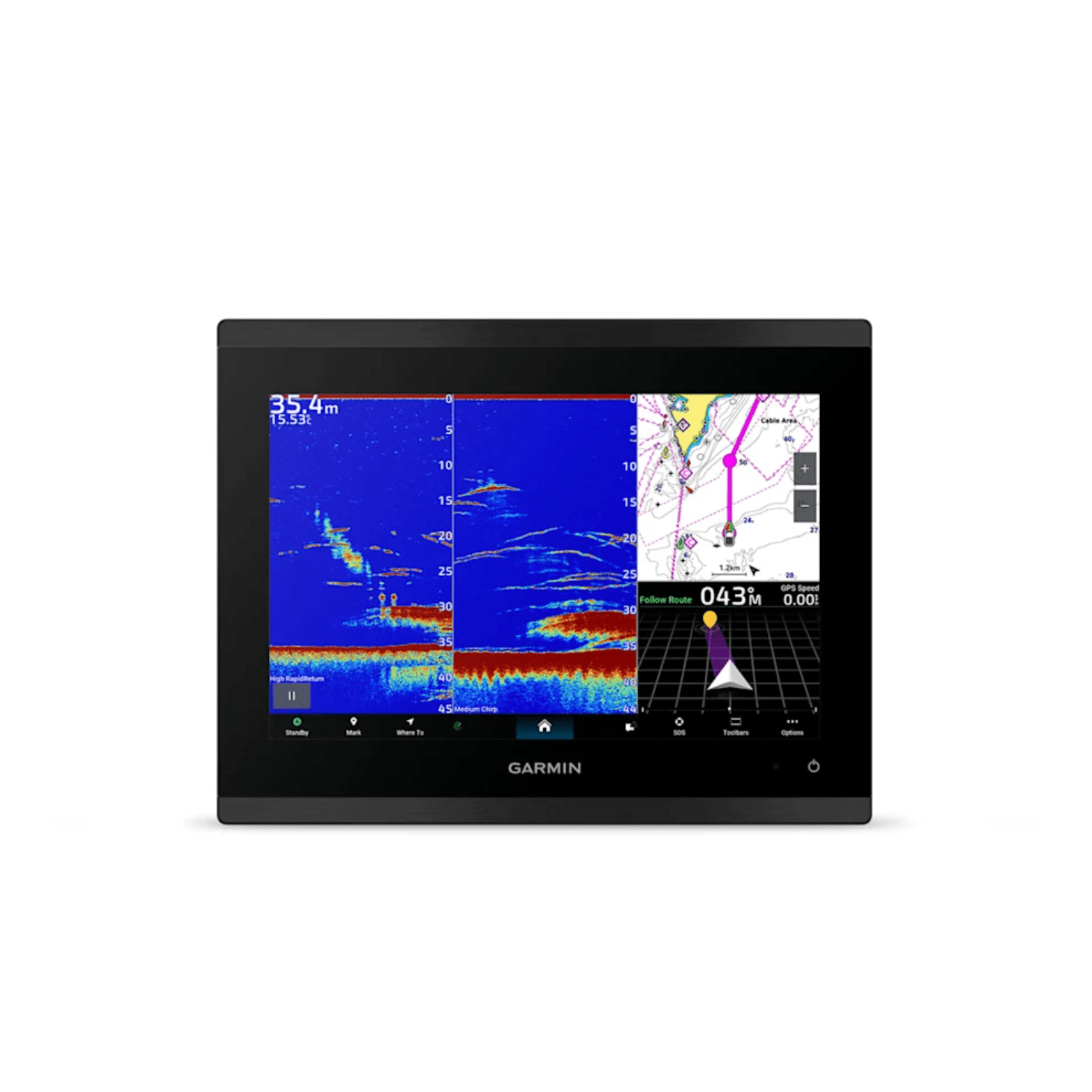 GpsMap 9010XSV ChartPlotter/Sounder Combo boatyardmalaysia