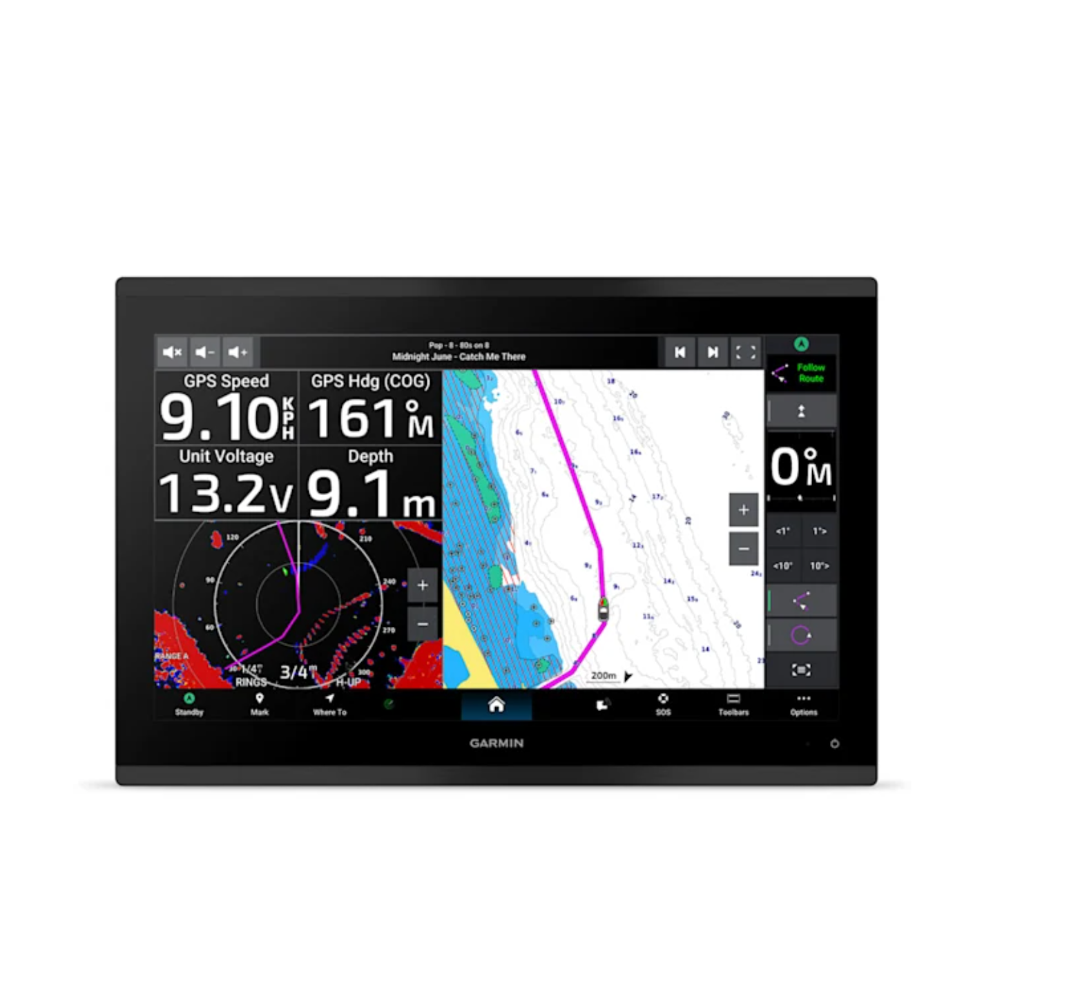 Garmin GpsMap 9017 WW BaseMap ChartPlotter - Boatyard Malaysia