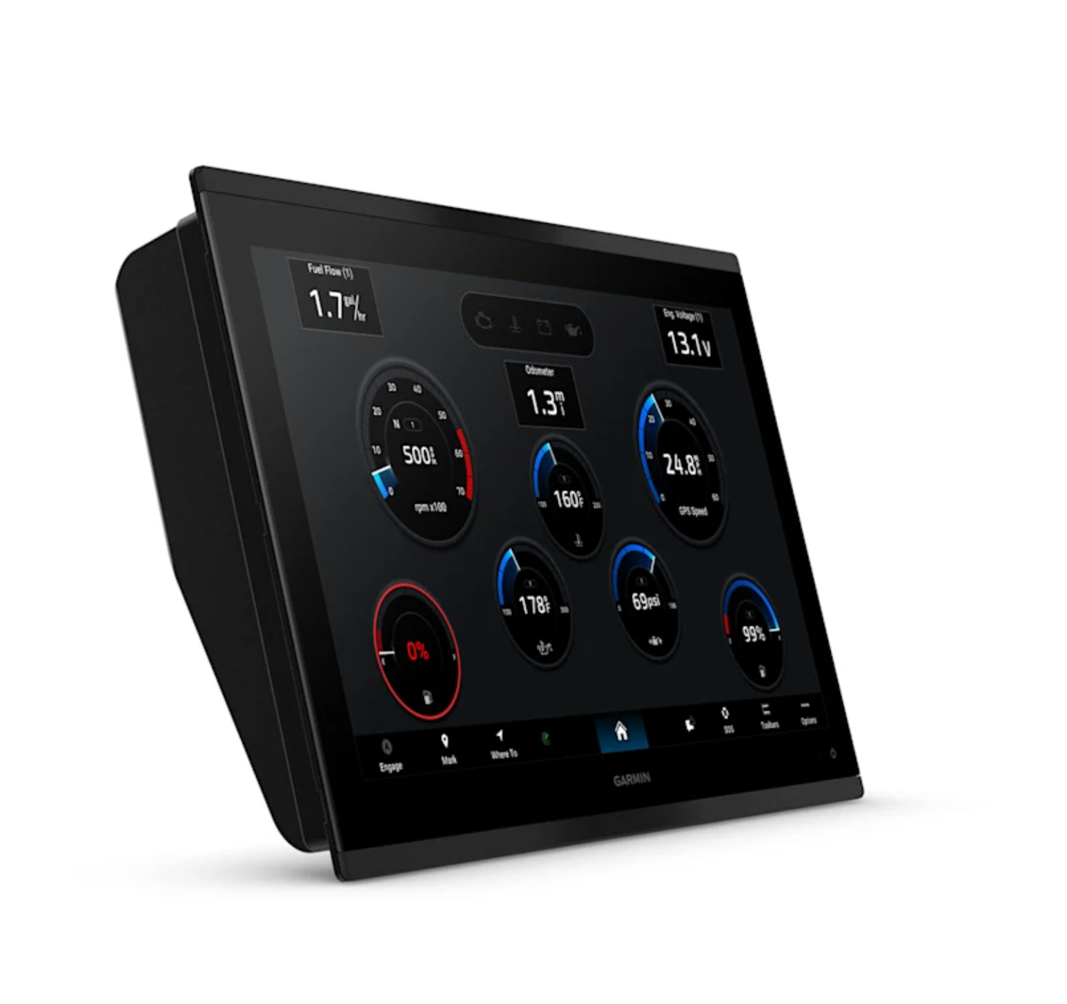 Garmin GpsMap 9017 WW BaseMap ChartPlotter - Boatyard Malaysia