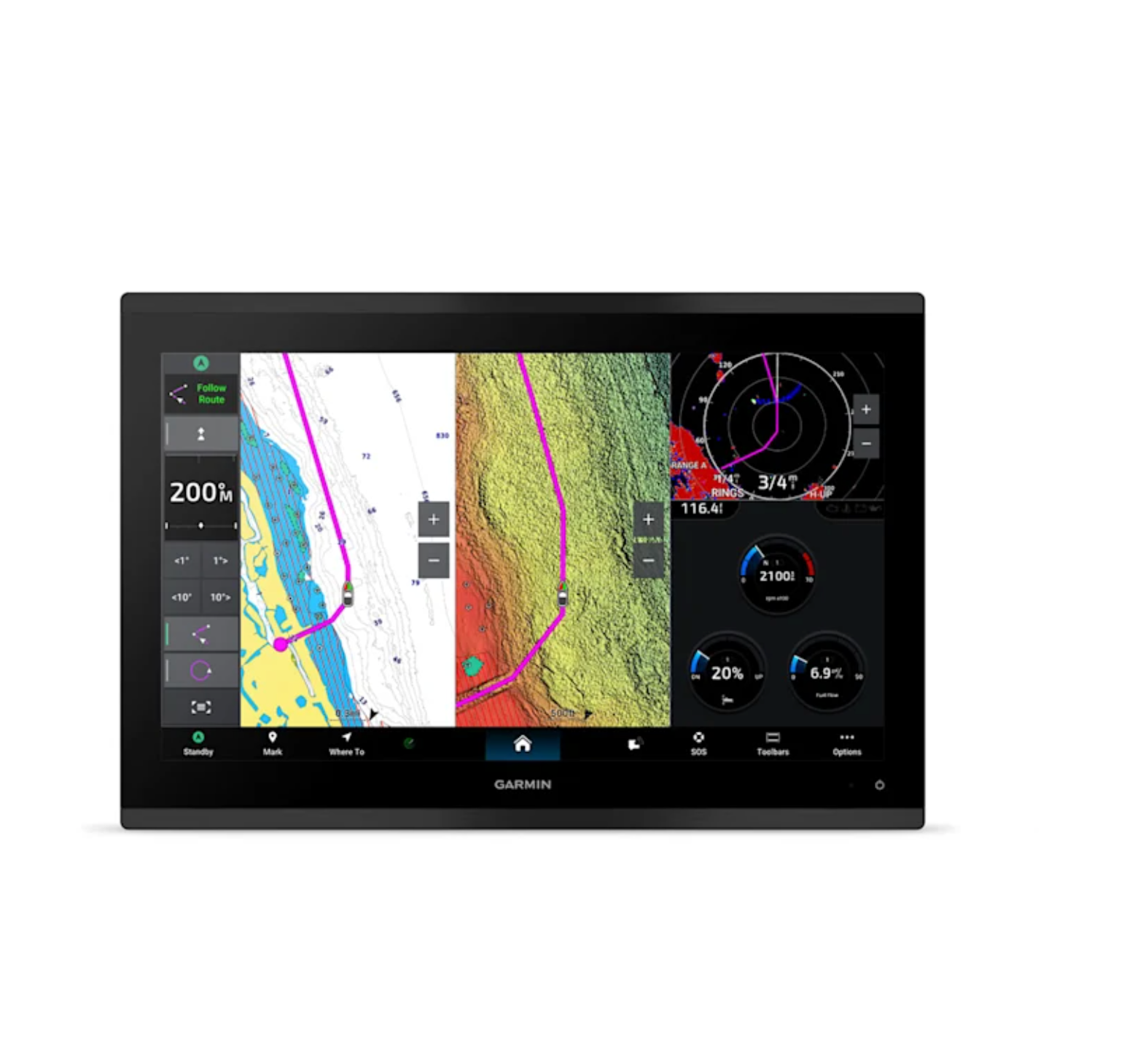 Garmin GpsMap 9217 GN+ ChartPlotter - Boatyard Malaysia