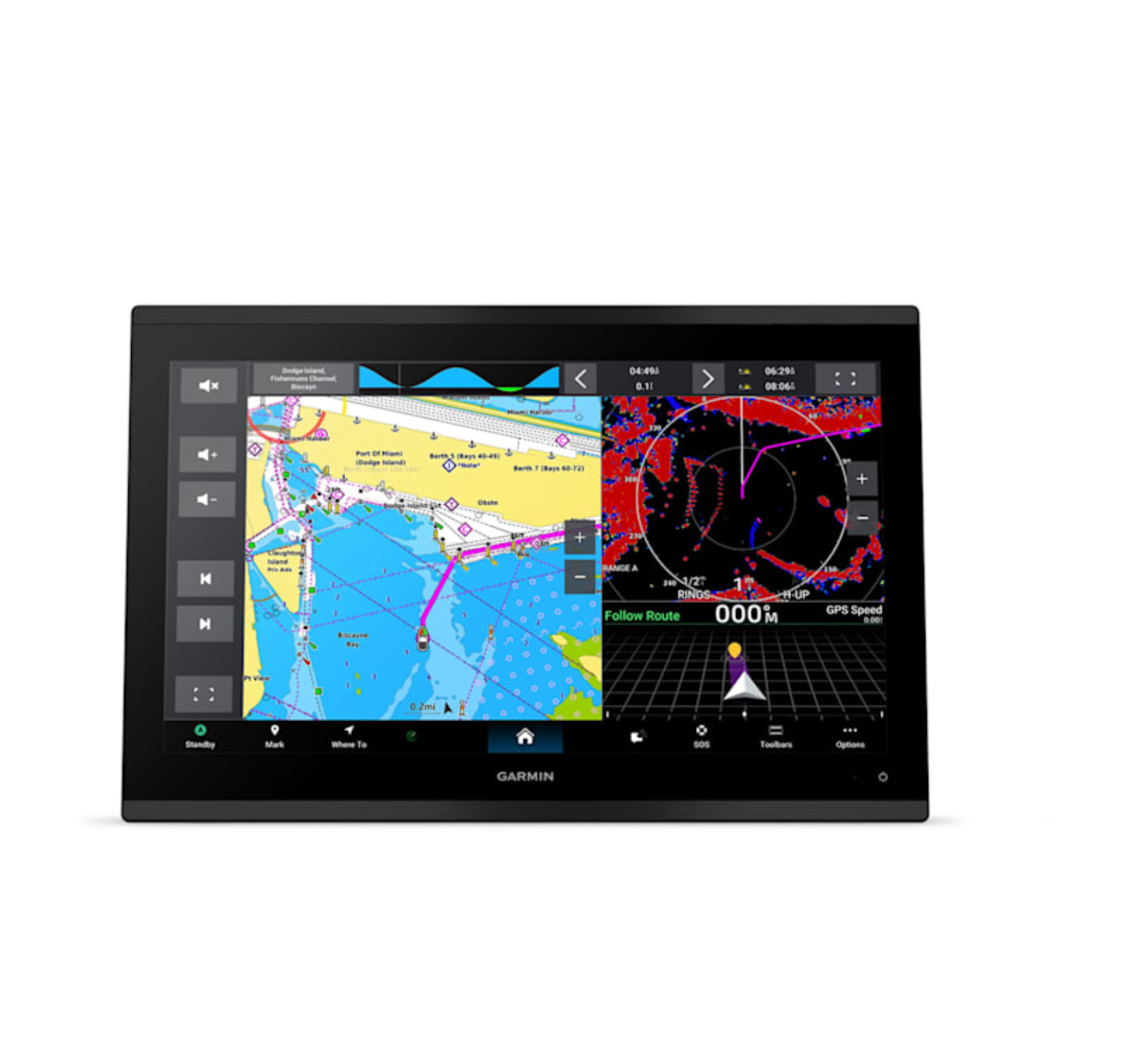 Garmin GpsMap 9217XSV GN+ ChartPlotter/Sounder Combo - Boatyard Malaysia