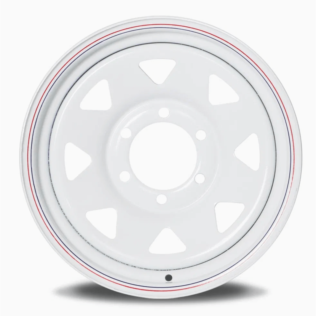 Boatyard Malaysia White Color Wheel Rim 6 Stud 15/16 - Boatyard Malaysia