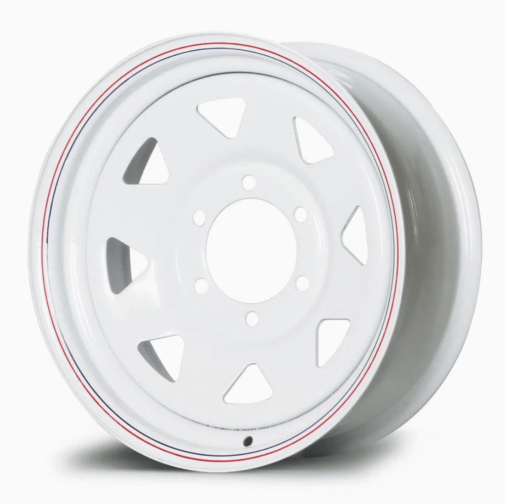 Boatyard Malaysia White Color Wheel Rim 6 Stud 15/16 - Boatyard Malaysia