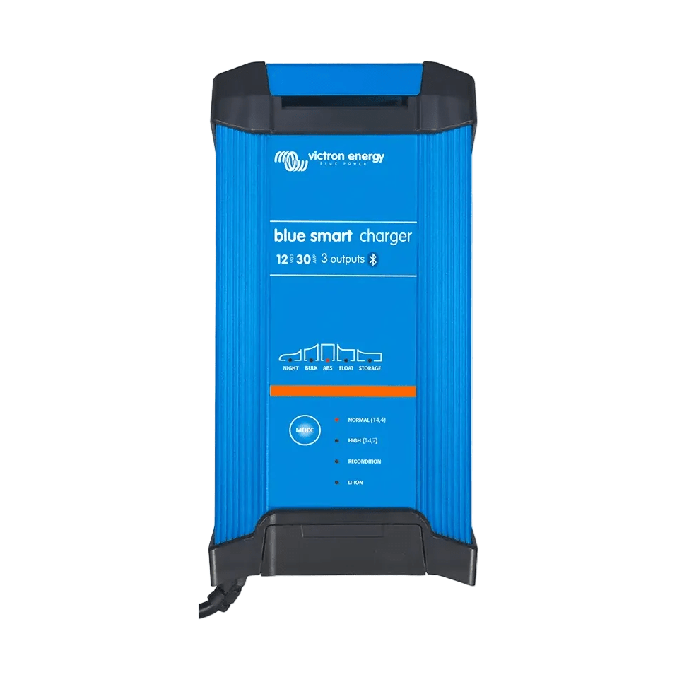 Victron Blue Smart IP22 12VDC 30A 3 Bank 120V Charger boatyardmalaysia