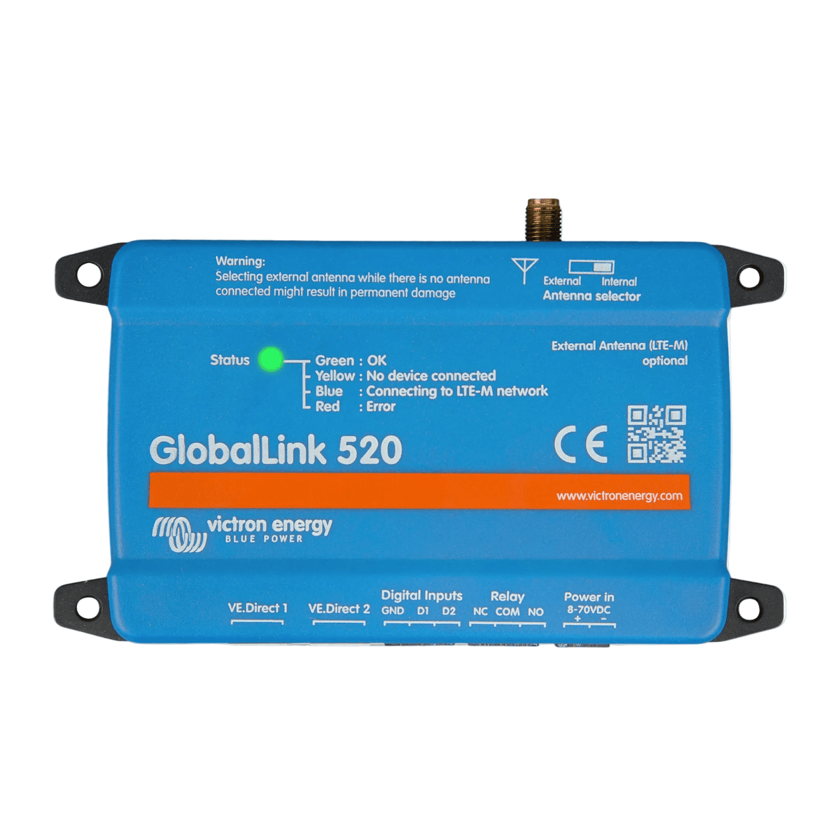 Victron GlobalLink 520 4G LTE-M Remote Monitoring Device boatyardmalaysia
