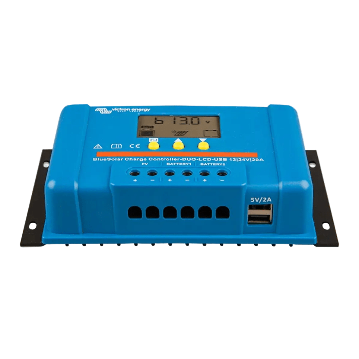 Victron Bluesolar PWM Duo LCD USB Charge Control 12/24VDC 20A boatyardmalaysia