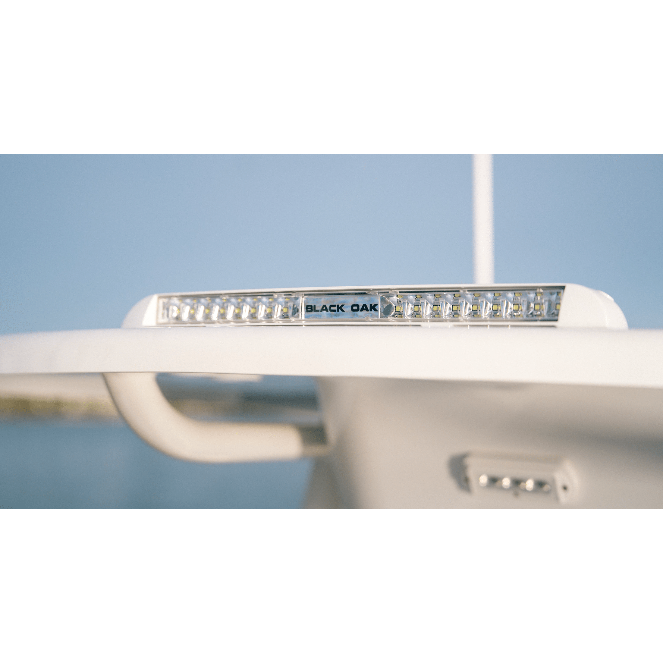 Black Oak Low Pro Light Bar Black Housing 850 MM Spot boatyardmalaysia