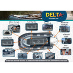 Boatyard Malaysia DELTA AL 450 Rigid Inflatable Boat - Boatyard Malaysia
