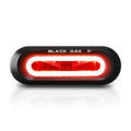 Black Oak Low Pro Flush Black Housing Red Led boatyardmalaysia