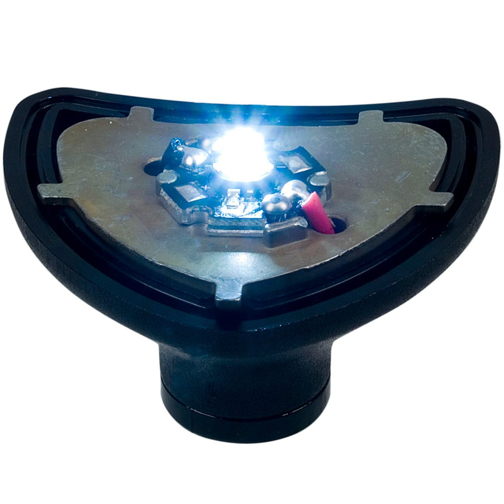 PERKO Stealth Led All Round Black Fold-Down Horiz Mount boatyardmalaysia