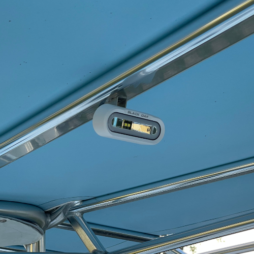 Black Oak Led Low Pro™ Marine Spreader Light White Led - Bracket Mount - Boatyard Malaysia