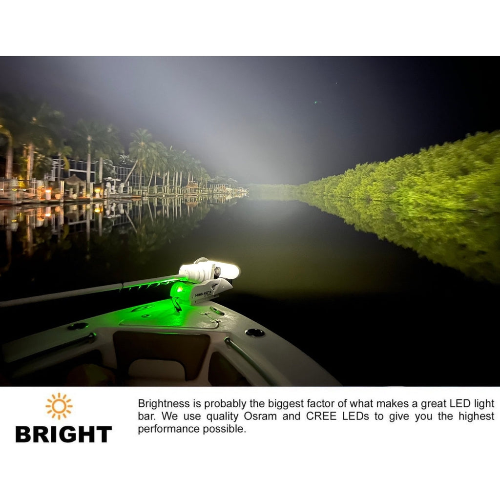 Black Oak Led Black Oak 6" Single Row 5W Combo BLACK - Boatyard Malaysia