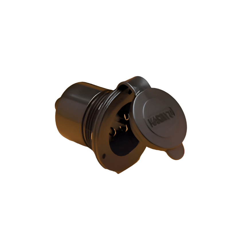 Marinco 150bbi Marine On Board Charger Inlet 15a Black - Boatyard Malaysia