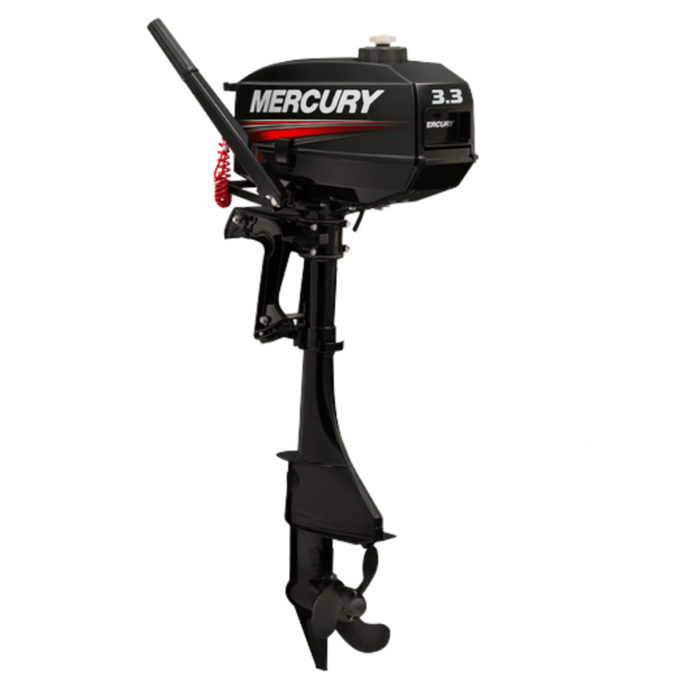 Mercury 3.3MH 3.3HP 2 Stroke Petrol Engine Outboard - Boatyard Malaysia