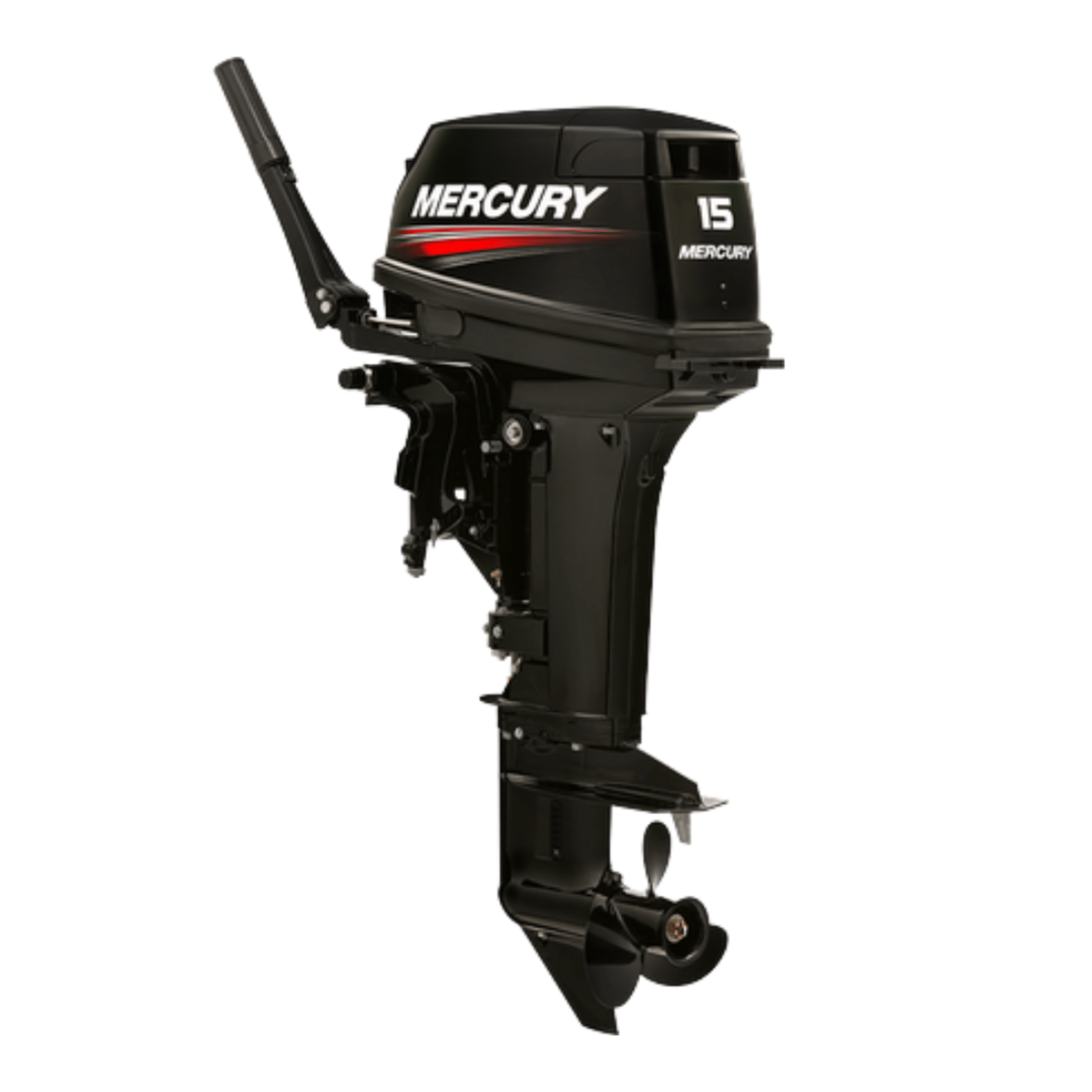 Mercury 15MLH 15HP 2 Stroke Petrol Engine Outboard Long Shaft - Boatyard Malaysia