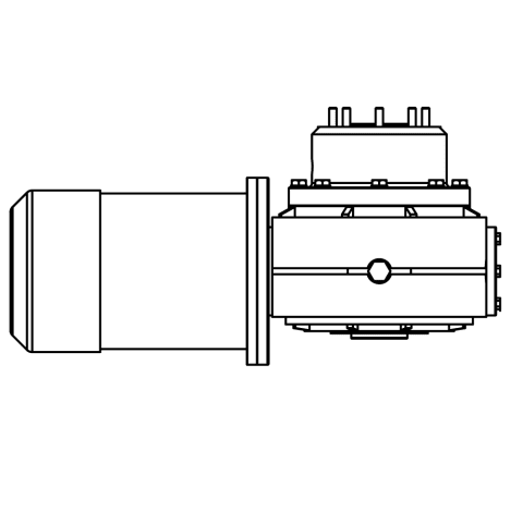 V4 / C4 Motor Gearbox 24V boatyardmalaysia