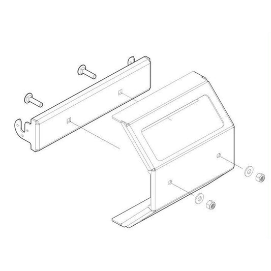 IDMK H910R - In-Dash Mounting Kit HELIX 9/10 Models REINFORCED boatyardmalaysia