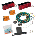 Boatyard Malaysia Wesbar Waterproof Over 80" Low Profile Trailer Light Kit - Boatyard Malaysia